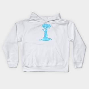 Slime Anime Girl Kids Hoodie